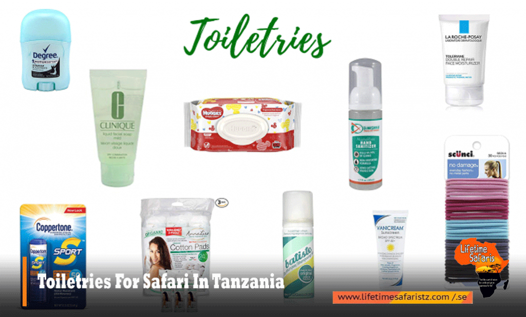 Toiletries For Safari In Tanzania